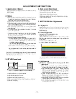 Предварительный просмотр 12 страницы LG 42LB2DE Series Service Manual