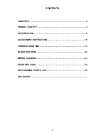 Preview for 2 page of LG 42LC2D Series Service Manual