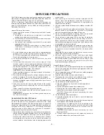 Preview for 4 page of LG 42LC2RR Series Service Manual