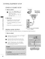 Preview for 30 page of LG 42LC5DC -  - 42" LCD TV Owner'S Manual