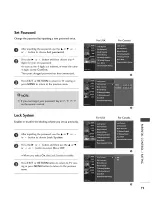 Preview for 77 page of LG 42LC5DC -  - 42" LCD TV Owner'S Manual