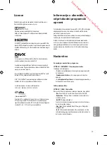 Предварительный просмотр 181 страницы LG 42LF561V Owner'S Manual