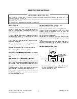 Предварительный просмотр 3 страницы LG 42LH20R Service Manual