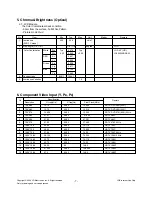 Preview for 7 page of LG 42LH20R Service Manual