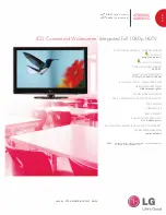 Preview for 1 page of LG 42LH300C Brochure & Specs