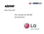 Предварительный просмотр 67 страницы LG 42LH40 Series Manual