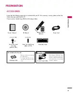 Предварительный просмотр 9 страницы LG 42LH90 -  - 42" LCD TV Owner'S Manual