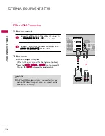 Предварительный просмотр 22 страницы LG 42LH90 -  - 42" LCD TV Owner'S Manual