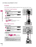 Предварительный просмотр 26 страницы LG 42LH90 -  - 42" LCD TV Owner'S Manual