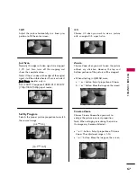 Предварительный просмотр 67 страницы LG 42LH90 -  - 42" LCD TV Owner'S Manual