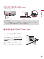 Предварительный просмотр 21 страницы LG 42LH90 Series Owner'S Manual