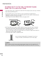 Предварительный просмотр 22 страницы LG 42LH90 Series Owner'S Manual