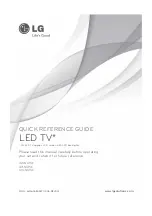 Предварительный просмотр 1 страницы LG 42LN615E Quick Reference Manual