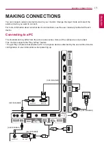 Предварительный просмотр 17 страницы LG 42LS73B Owner'S Manual