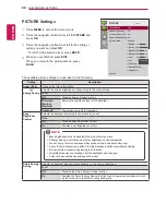 Предварительный просмотр 42 страницы LG 42LT55A Owner'S Manual