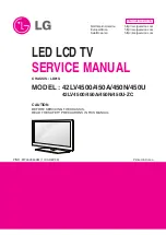 LG 42LV4500 Service Manual предпросмотр