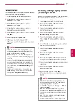 Предварительный просмотр 37 страницы LG 42LV55 Series Owner'S Manual