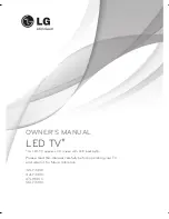 LG 42LY340C Owner'S Manual предпросмотр