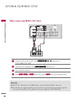 Предварительный просмотр 22 страницы LG 42LY3DE Series Owner'S Manual