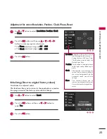 Предварительный просмотр 25 страницы LG 42LY3DE Series Owner'S Manual