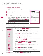 Предварительный просмотр 60 страницы LG 42LY3DE Series Owner'S Manual