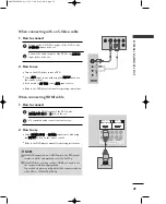 Предварительный просмотр 22 страницы LG 42LY3RF Owner'S Manual