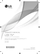 Предварительный просмотр 1 страницы LG 42LY760H Owner'S Manual