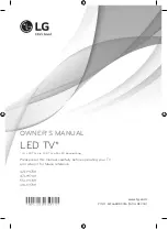 LG 42LY970H Owner'S Manual предпросмотр