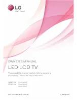 Предварительный просмотр 1 страницы LG 42N5300 Owner'S Manual