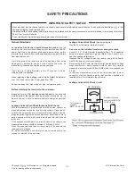 Предварительный просмотр 3 страницы LG 42PA4500 Service Manual