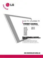 Preview for 89 page of LG 42PC1R Series Owner'S Manual