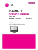 Preview for 1 page of LG 42PC56 Service Manual