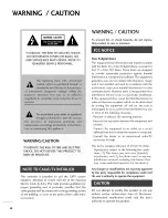 Preview for 2 page of LG 42PC5DC Owner'S Manual