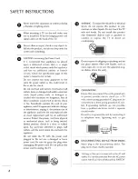 Preview for 4 page of LG 42PC5DC Owner'S Manual