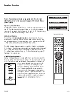 Preview for 2 page of LG 42PG60C -  - 42" Plasma TV Setup & Operation Manual