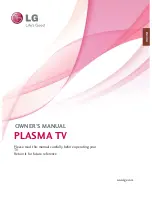 LG 42PJ2 Series Owner'S Manual preview