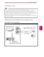 Предварительный просмотр 27 страницы LG 42PM4700 Owner'S Manual