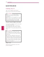 Предварительный просмотр 42 страницы LG 42PM4700 Owner'S Manual