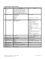 Preview for 5 page of LG 42PM4700 Service Manual