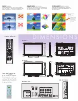 Предварительный просмотр 3 страницы LG 42PQ30C -  - 42" Plasma TV Specifications