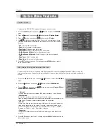 Предварительный просмотр 34 страницы LG 42PX3DCV - Plasma Panel With TV Tuner Owner'S Manual