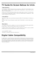 Preview for 3 page of LG 42PX4D Owner'S Manual