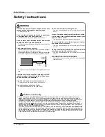 Preview for 2 page of LG 42PX4R Owner'S Manual