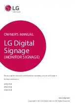 Предварительный просмотр 9 страницы LG 42SH7DB Owner'S Manual