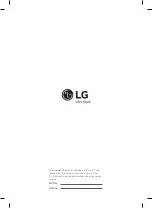 Preview for 38 page of LG 42UB7000 Owner'S Manual