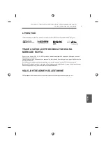 Предварительный просмотр 257 страницы LG 42UB82 series Owner'S Manual