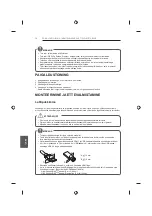 Предварительный просмотр 266 страницы LG 42UB82 series Owner'S Manual