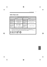 Предварительный просмотр 309 страницы LG 42UB82 series Owner'S Manual