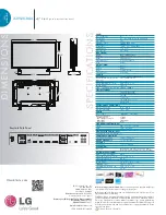 Preview for 2 page of LG 42VS20-BAA Product Information