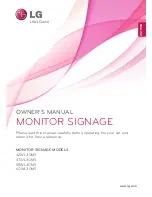 LG 42WL30MS Owner'S Manual предпросмотр